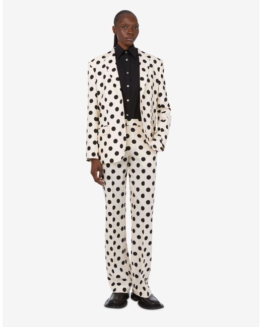 Pantalone di Moschino in White