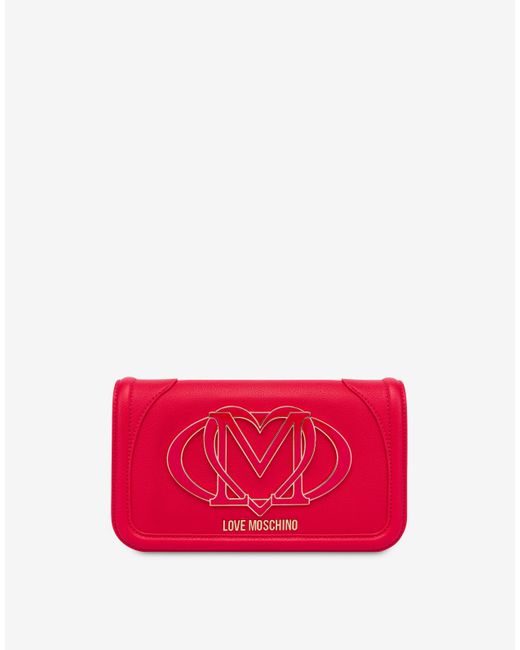 Love Moschino Pink Smart Daily Bag With Maxi Logo
