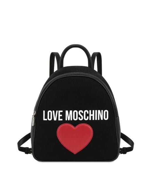 Zaino moschino cuore rosso sale