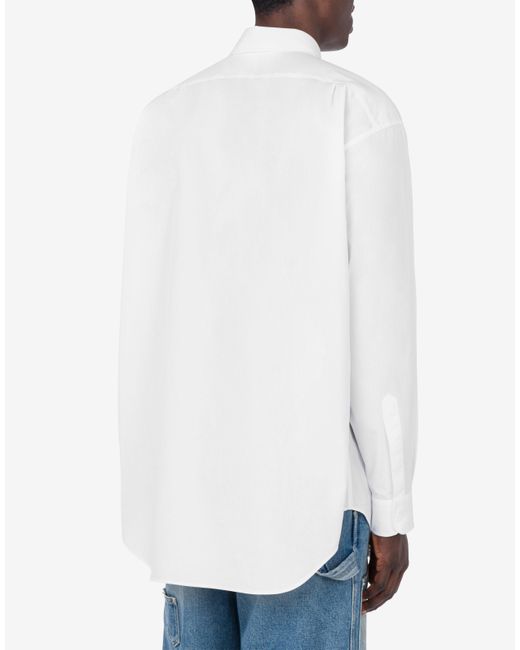 Camicia di Moschino in White da Uomo