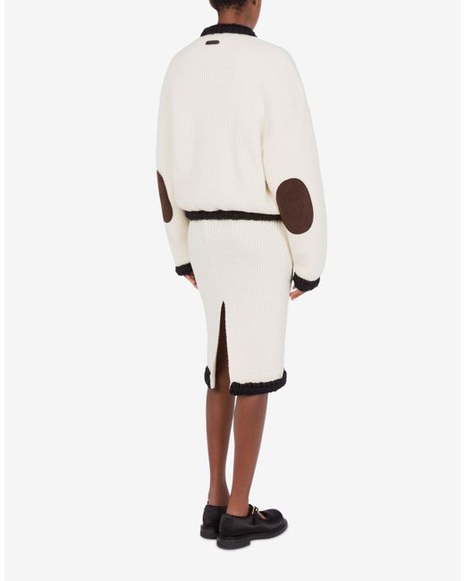 Moschino Natural Short Jacket