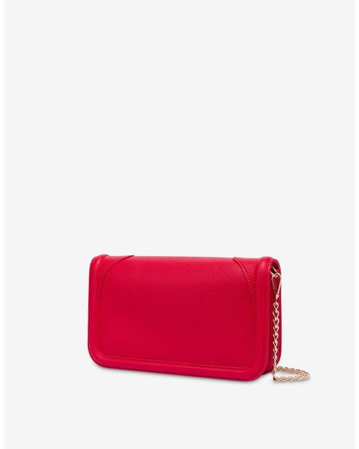 Love Moschino Pink Smart Daily Bag With Maxi Logo