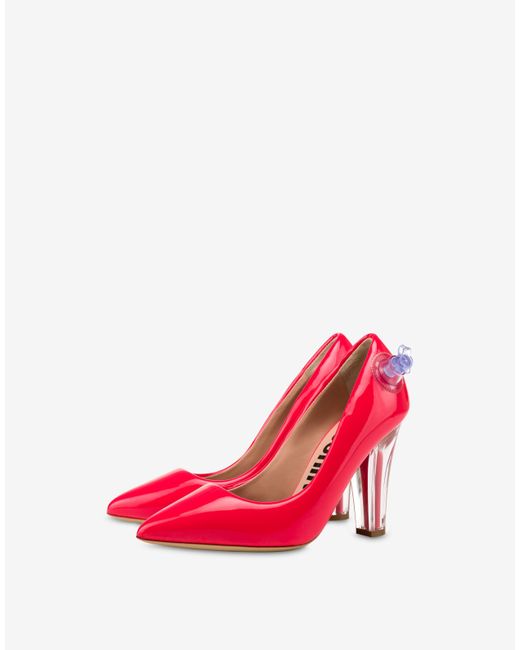 Moschino Pink Inflatable Effect Pumps