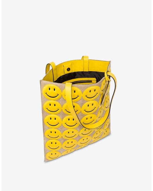 Shopper di Moschino in Yellow