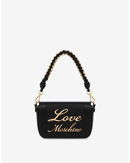 Moschino Black Lovely Love Mini Bag