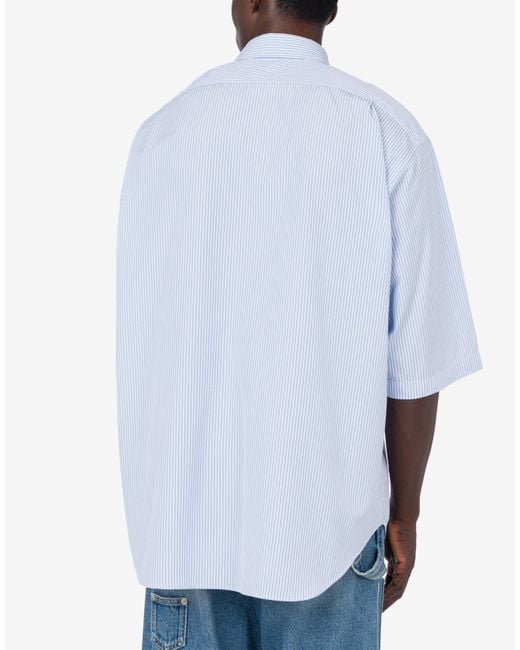 Camicia di Moschino in Blue da Uomo