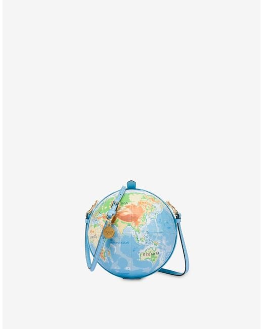 Moschino Blue Globe Bag