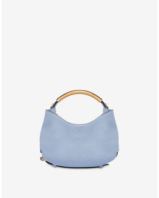 Moschino Blue Handle Me Bag
