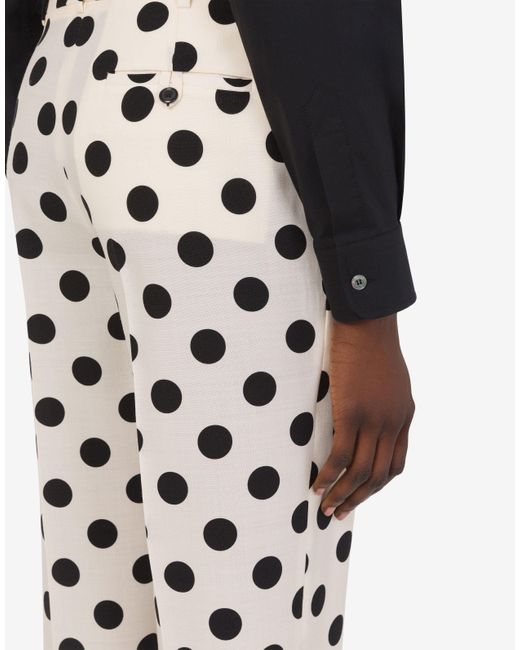 Pantalone di Moschino in White
