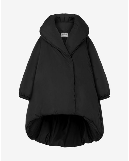 Moschino Black Oversized Down Jacket