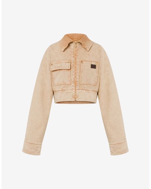 Giacca di Moschino in Natural