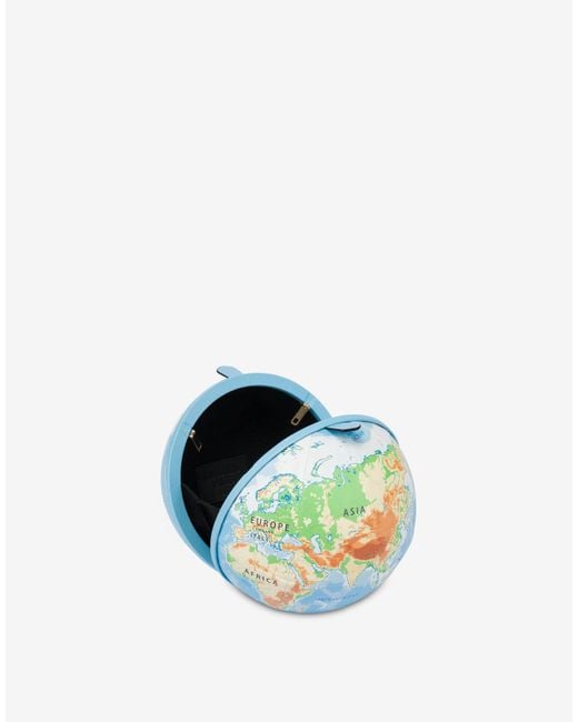 Moschino Blue Globe Bag