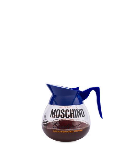 Moschino Blue Coffee Pot Bag