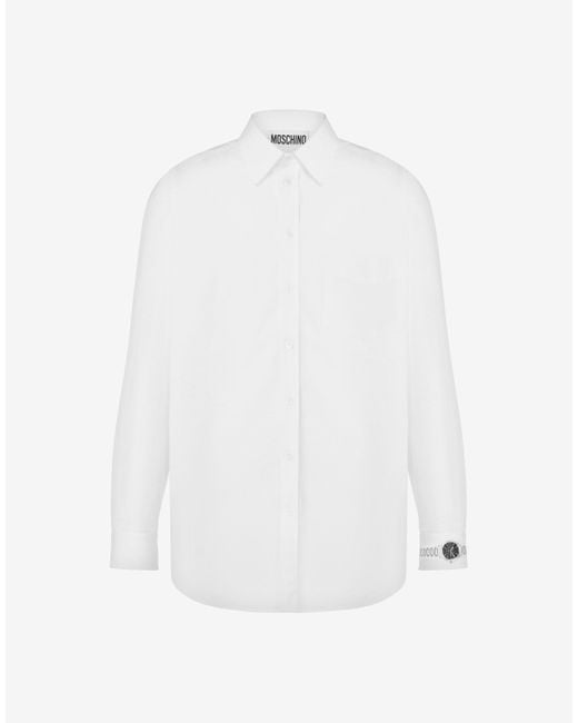 Camicia di Moschino in White da Uomo