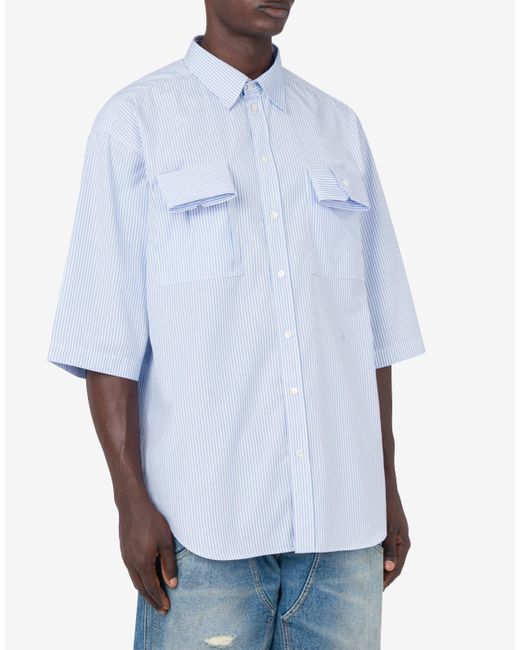 Camicia di Moschino in Blue da Uomo