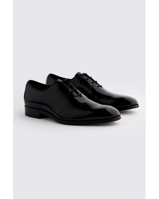 John White Black Talbot Patent Dress Shoe for men