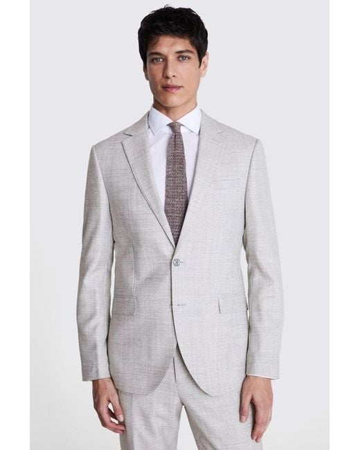 French Connection Gray Slim Fit Suit Jacket for men