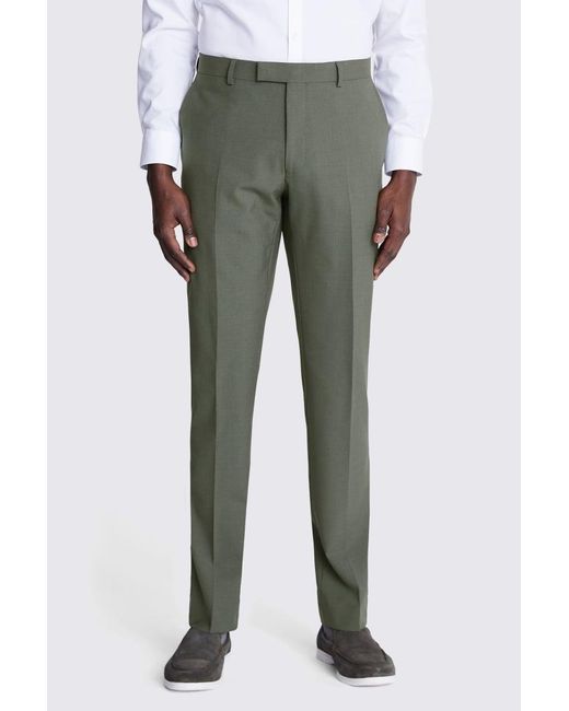 DKNY Gray Slim Fit Sage Trousers for men