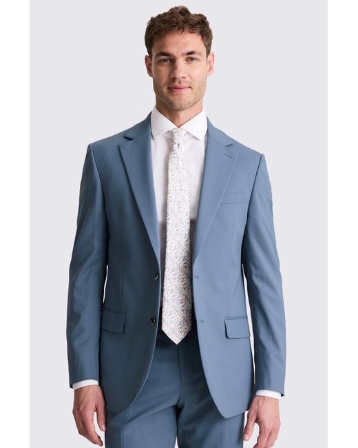 Ted Baker Blue Tailored Fit Suit Jacket for men
