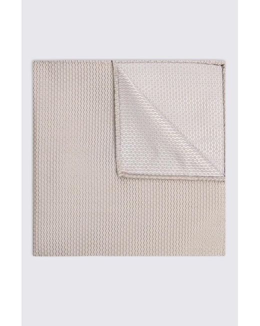 Silk semi plain Pink Champagne Silk Semi-Plain Pocket Square for men