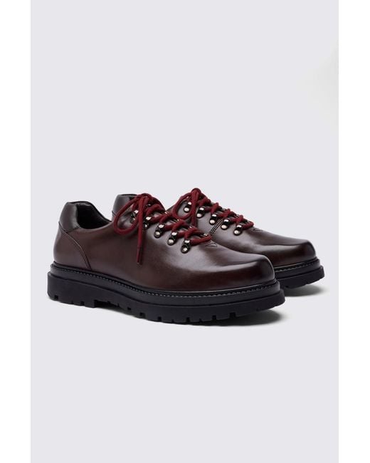 Moss Bros Brown Archway Hiker Shoe for men