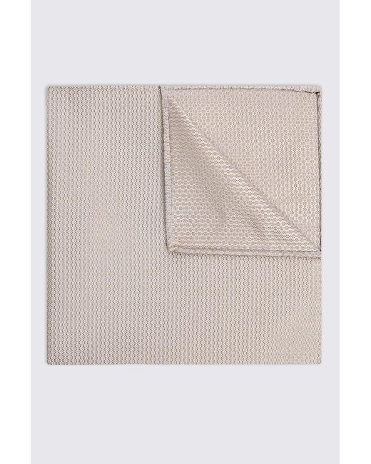 Silk semi plain Pink Champagne Silk Semi-Plain Pocket Square for men