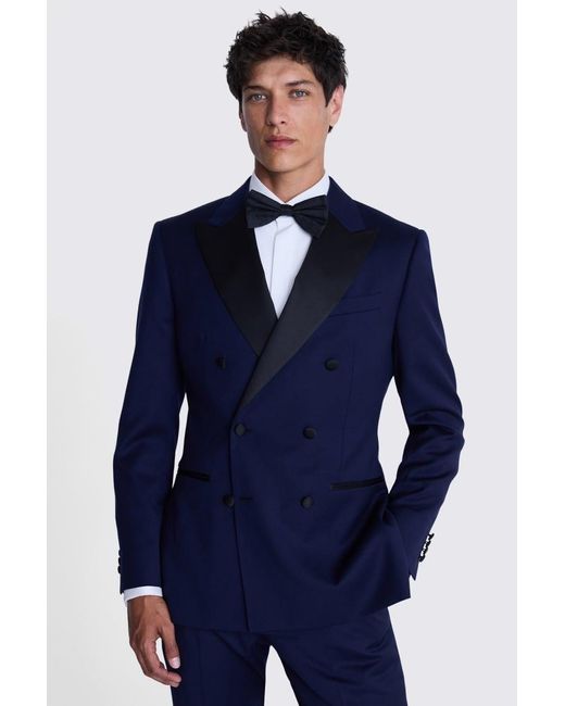 Moss bros peacoat sale