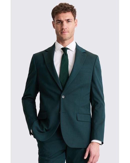 Ted Baker Green Tailored Fit Suit Jacket for men
