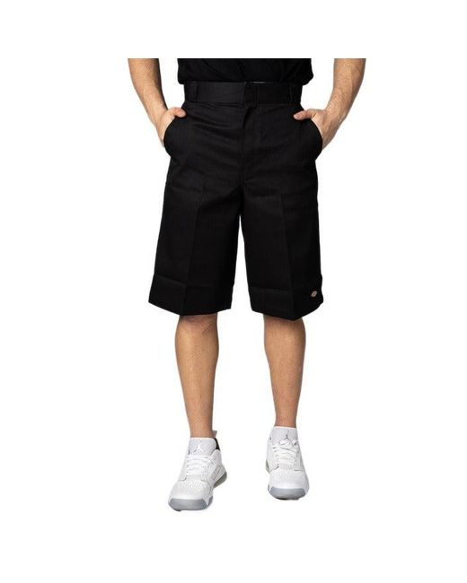 Dickies Cotton Men Shorts in Black for 