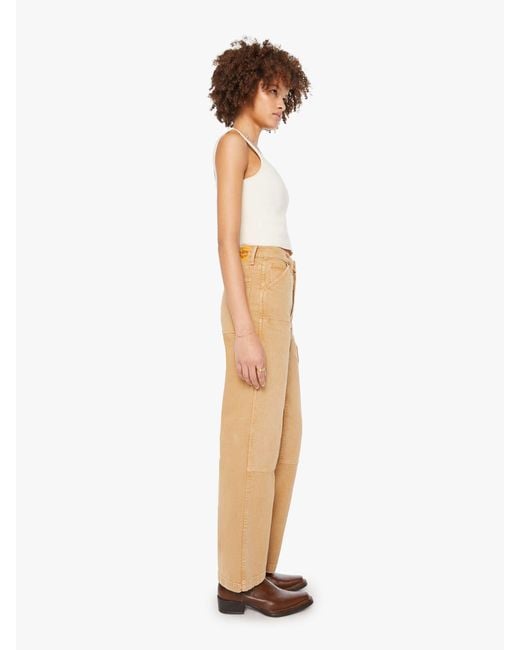 Mother Natural The Bee's Knees Stud Finder Sneak Whole Wheat Pants