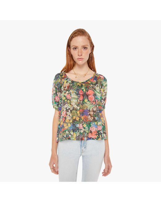Mother Green The Garden Party Peasant Pretty As A Picture Shirt