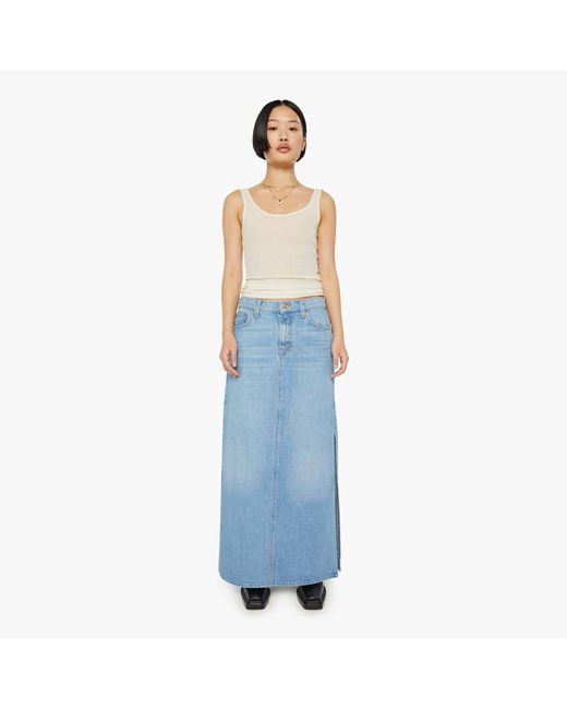 Mother Blue Petites The Lil' Fun Dip Slice Maxi Skirt Nothing Else Like It