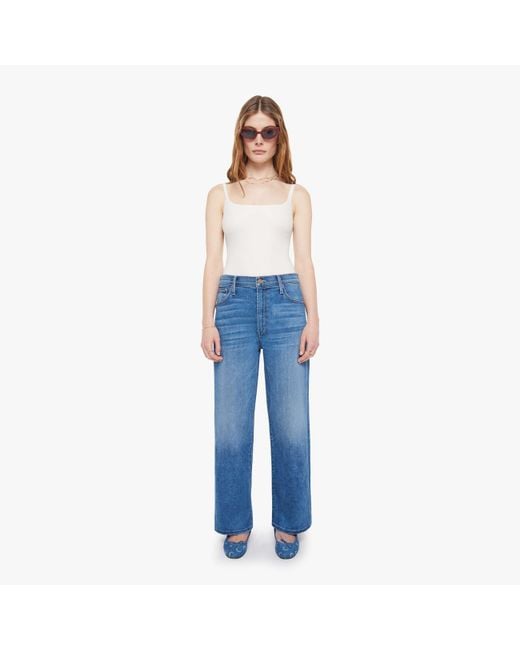 Mother Blue The Dodger Ankle Fuzzy Wuzzy Was A Bear Jeans