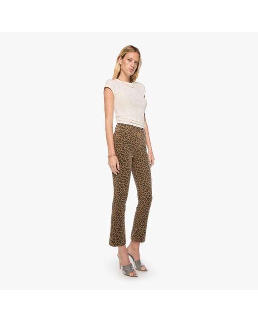 Mother White The Hustler Flood Leap Year Jeans