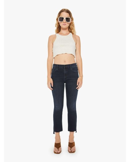 Mother insider hotsell crop black