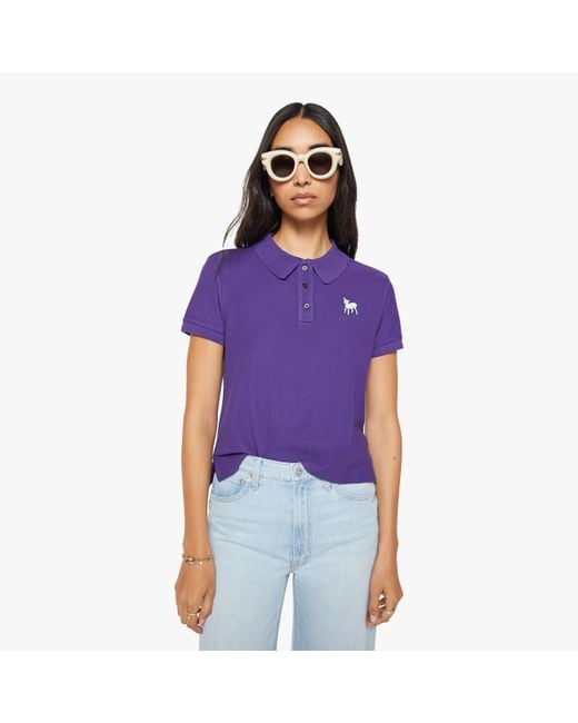 Mother Purple The Split S/S Match Reign Shirt