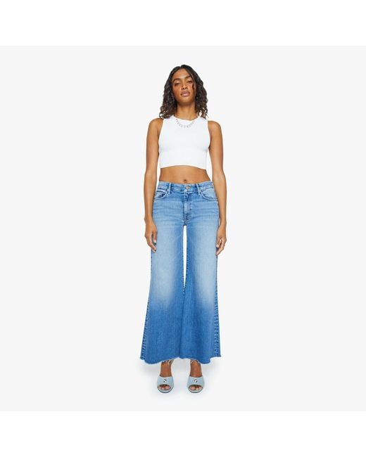 Mother Blue The Roller Fray Fan Favorite Jeans