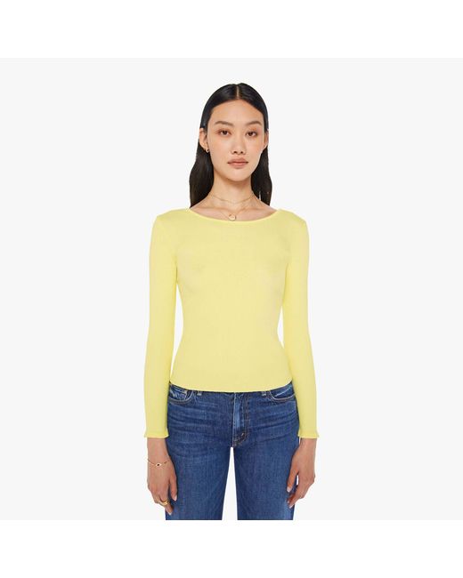 Xirena Yellow Rylan Sunbleach T-shirt