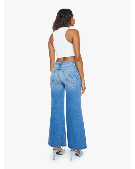 Mother Blue The Roller Fray Fan Favorite Jeans