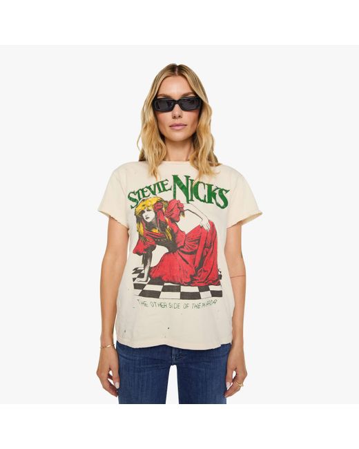 MadeWorn Red Stevie Nicks T-Shirt Tan