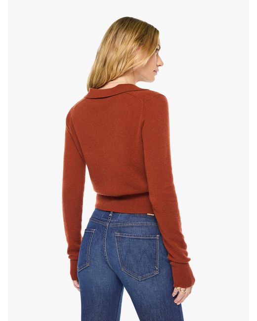 ÉTERNE Red Vance Sweater Rust