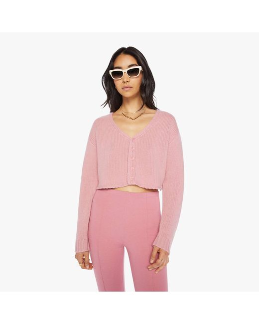 SABLYN Pink Bianco Cardigan Lola Sweater