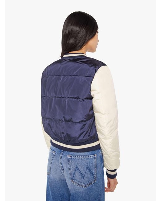 Mother Blue The Pillow Talk Letterman Jacket Second String