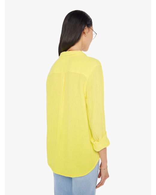 Xirena Yellow Scout Shirt Pale