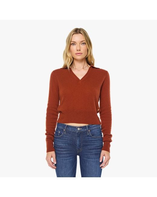 ÉTERNE Red Vance Sweater Rust