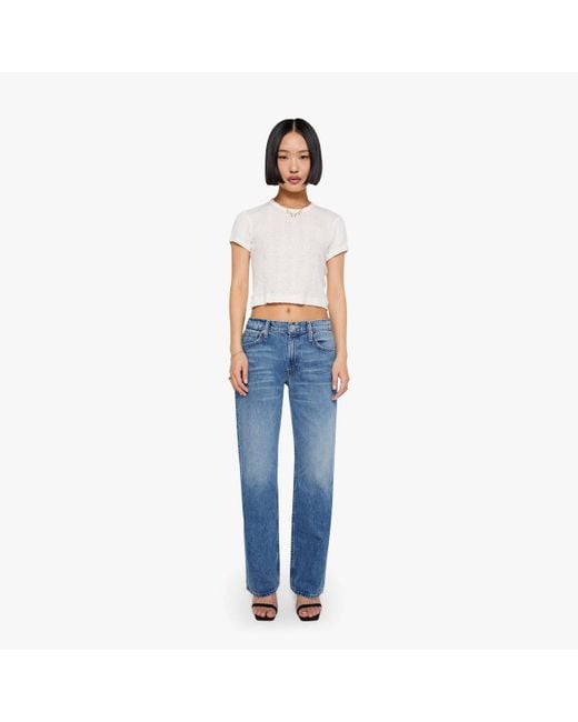 Mother Blue Petites The Lil Reifler Early Jeans