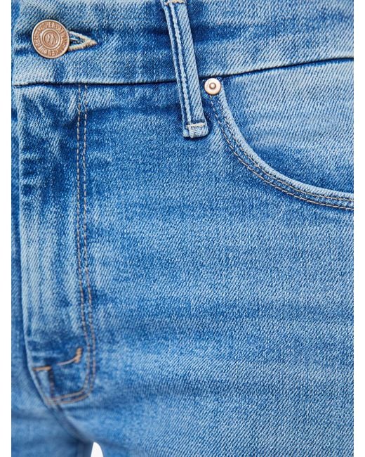 Mother Blue The Roller Fray Fan Favorite Jeans