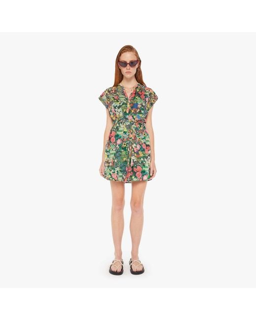 Mother Green The Slow Ride Shirt Dress Pretty As A Picture