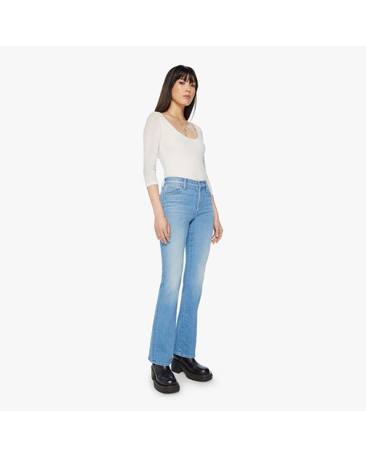 Mother Blue The Outsider Sneak Going Dutch Jeans