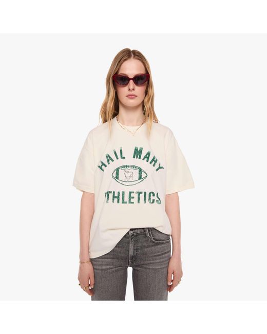 Mother White The Sport Coop Hail Mary Athletics T-Shirt